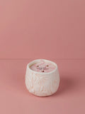 Sweet Grace Floral Embossed Candle