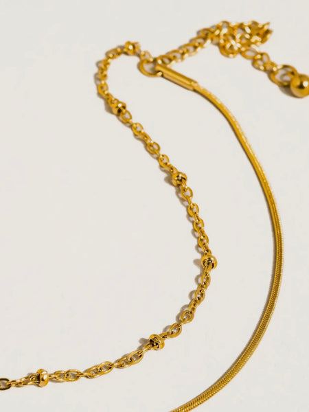 Alma Double Chain Bracelet