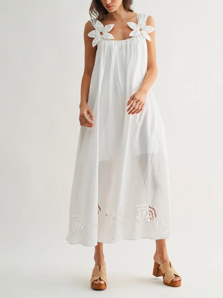 Palm Springs Maxi in Off White