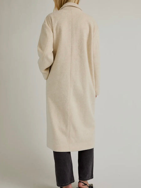 Don't Dwell On It Coat in Cream