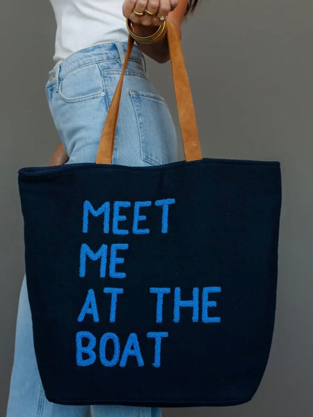 Meet Me At The Boat Tote
