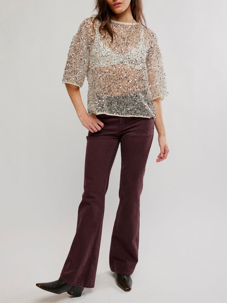 Calypso Tee in Morning Oat