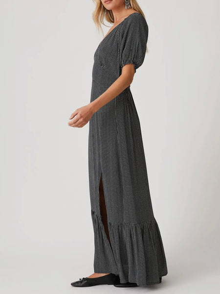 Dottie Maxi Dress in Navy