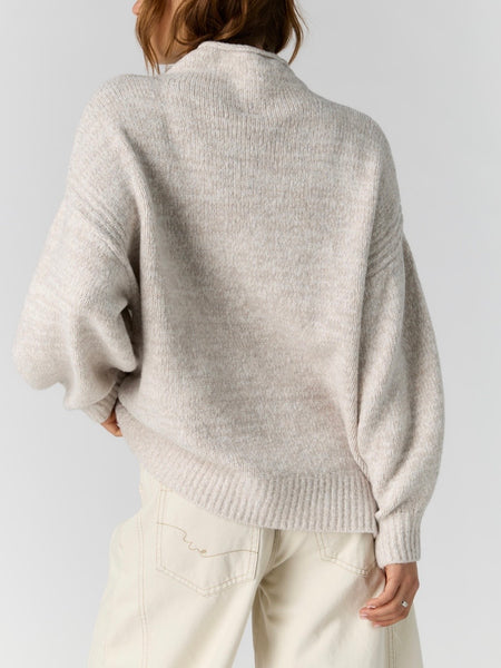 Beaumont Tunic in Feather Grey Melange
