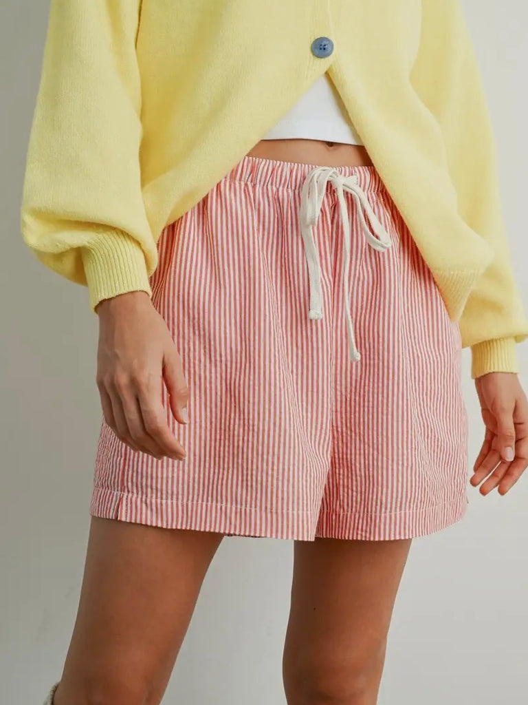 Balboa Boxer Short in Red