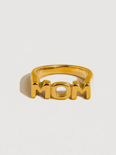 Angel MOM Ring
