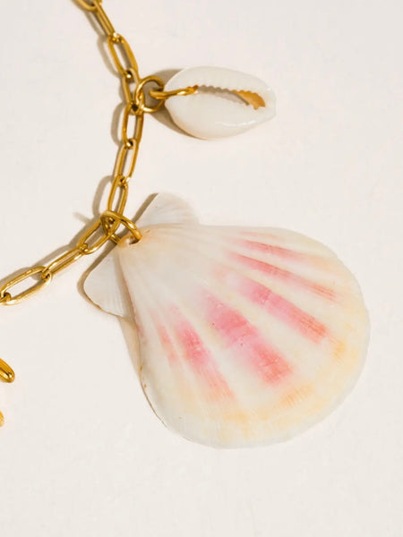 Ibiza Seashell Charm Necklace