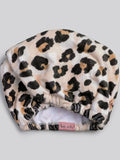 Quick Dry Hair Towel in Leopard
