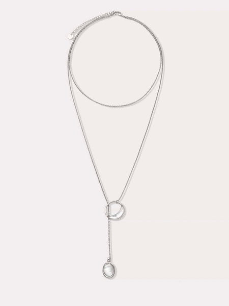 Morgan Necklace in Silver