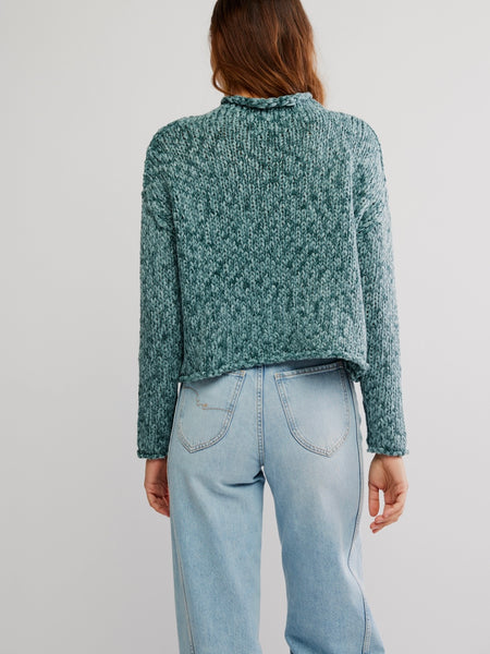 Opal Rollneck Sweater in Rainforest
