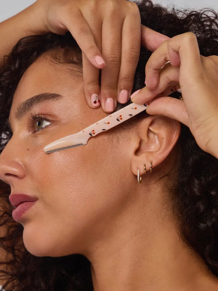 Recycled Plastic Dermaplaners 6pc in Cherry Blossom