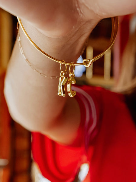 KC Bangle Charm Bracelet