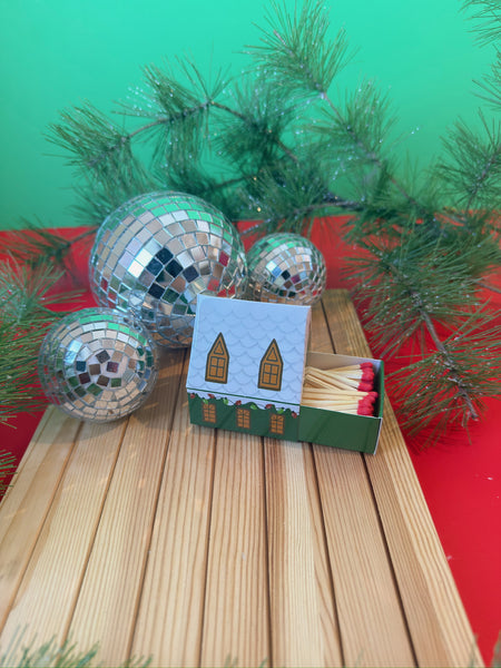 Holiday House Matchbox in Green