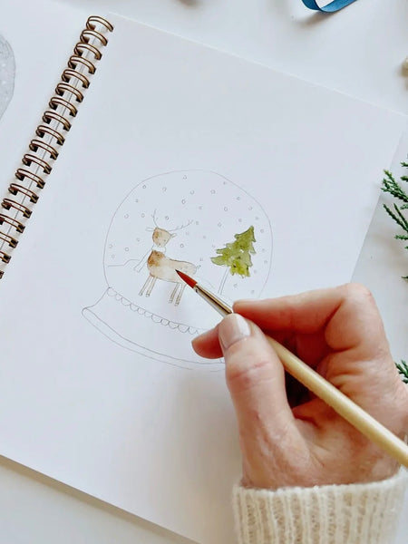 Winter Watercolor Workbook