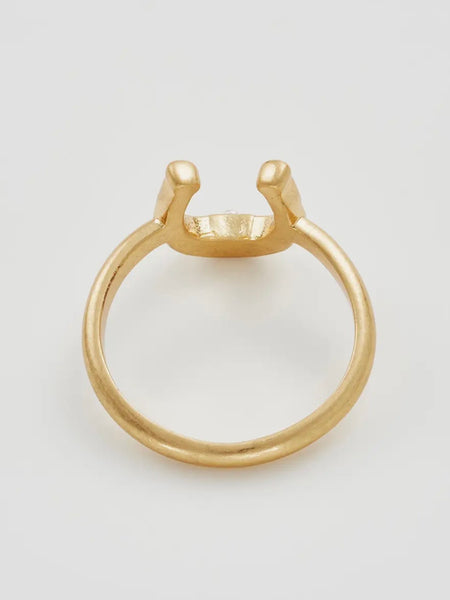 Lucky In Love Horseshoe Ring