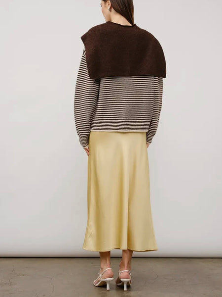 There's More To Me Sweater in Brown