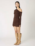 Arwen Dress in Chocolate