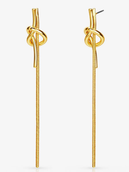 Twisted Sailor Knot Earrings