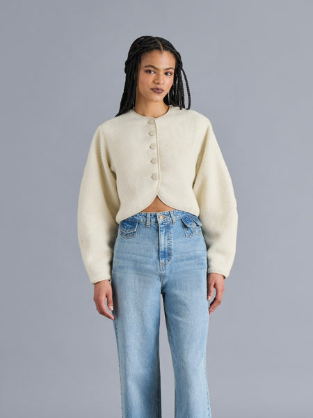 Emili Jacket in Cream