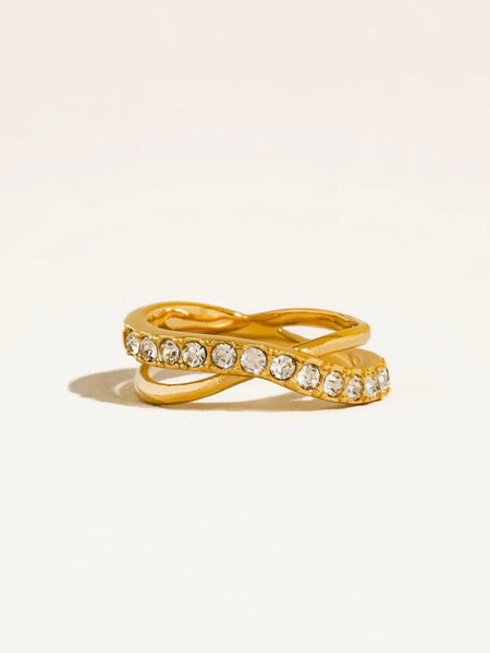 Rue CZ Crossover Ring