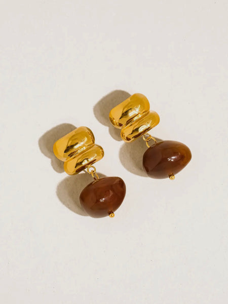 Annina Agate Drop Earring