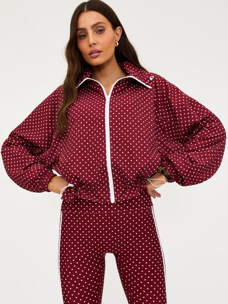 Casen Jacket in Crimson Dot