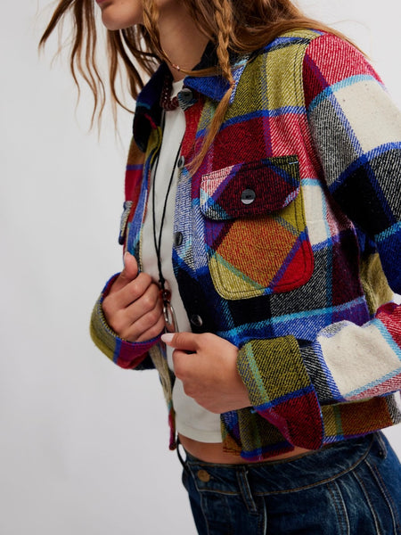 Winnie Plaid Shirt in Country Combo