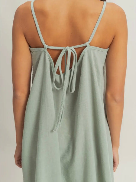 Monday Midi Dress in Sage