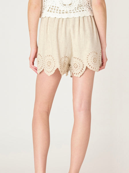 In The Suitcase Short in Linen