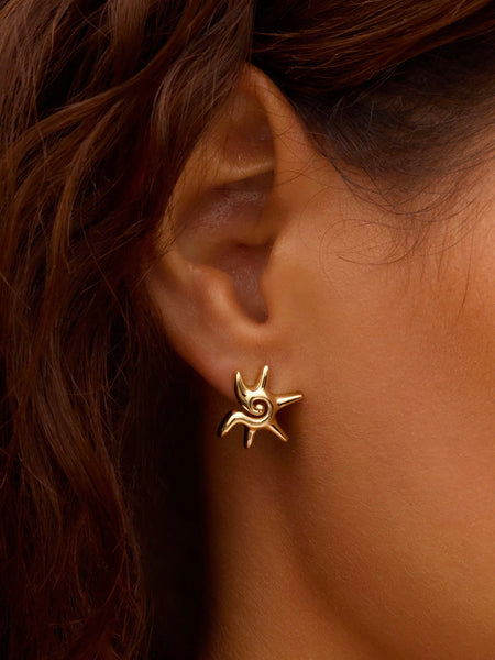 Sun Star Earrings