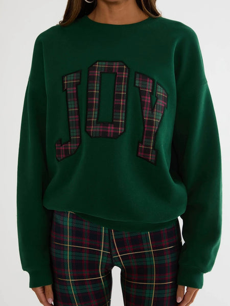 Devyn Oversized Sweatshirt in Pine Hollow