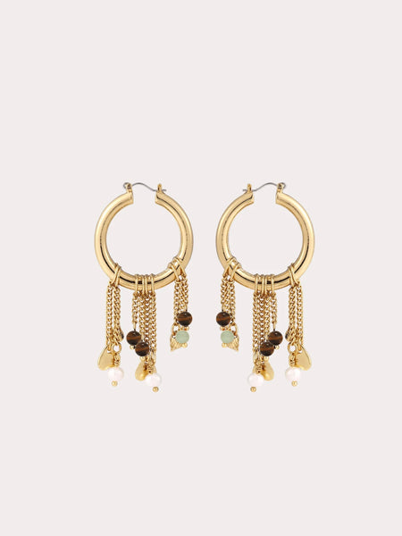 Dune Hoops in Neutral