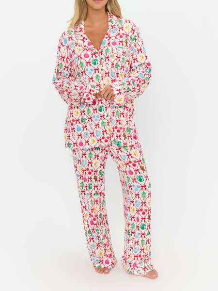 Classic PJ Set in Winter Wonderland Jersey