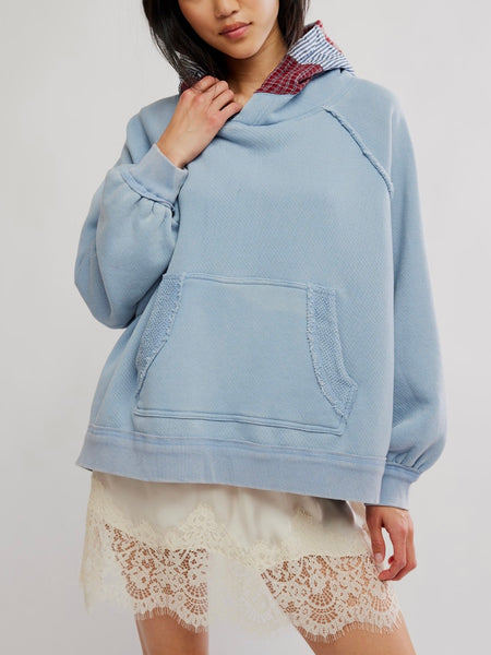Countryside Hoodie in Autumn Sky