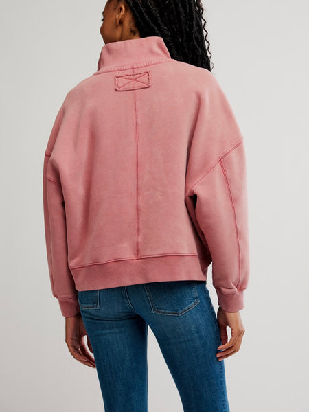 Timeless Pullover in Salsa