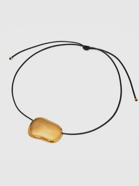 Lume Cord Necklace in Gold