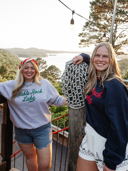 Table Rock Lake Sweatshirt in Heather Grey