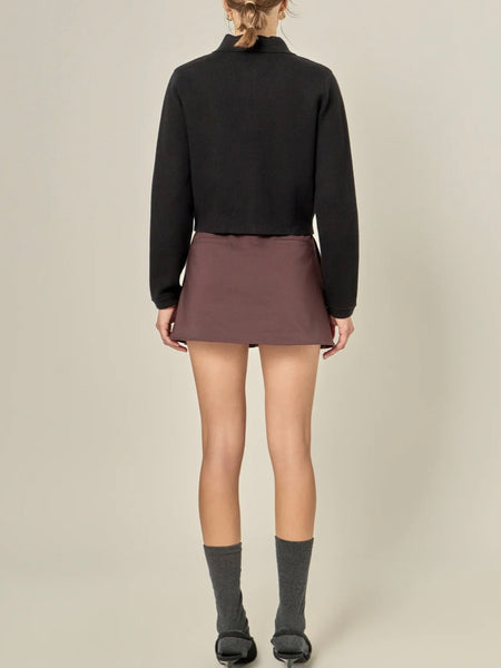 Pretty & Posh Sweater in Black