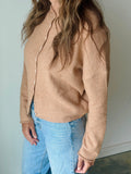 Piper Cardigan in Camel