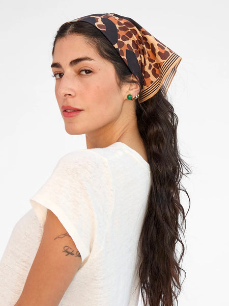Bandana Scarf in Excusez Moi Sand