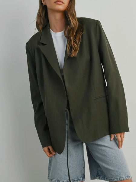 Boss Blazer in Olive