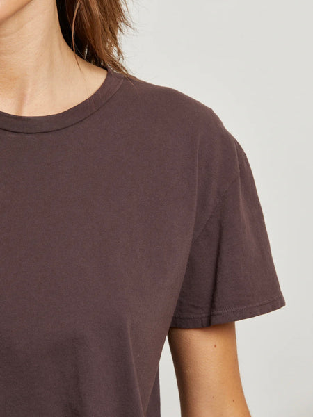 Harley Boxy Crew Tee in Cocoa