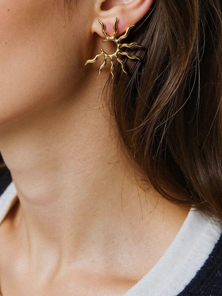 Vionne Sunburst Earrings