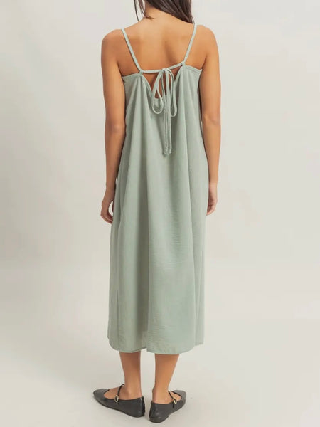 Monday Midi Dress in Sage