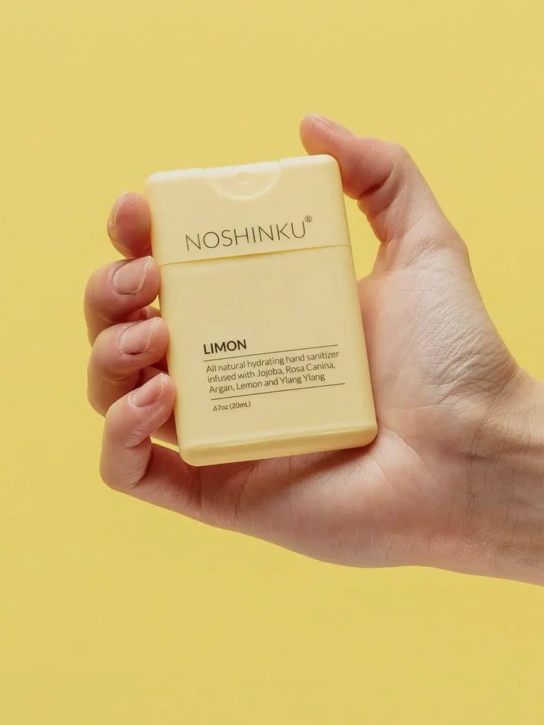 Refillable Lemon Pocket Sanitizer