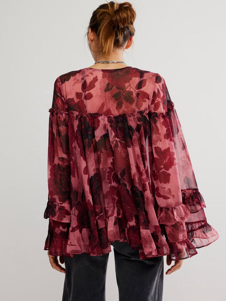 Day Dreaming Blouse in Rose Combo