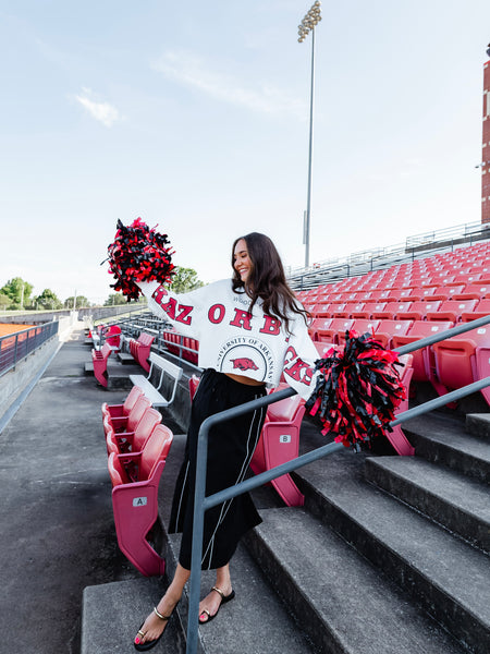 Arkansas Cropped Long Sleeve in White