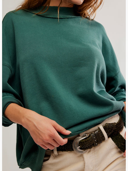 Palm Springs Pullover in Seamoss