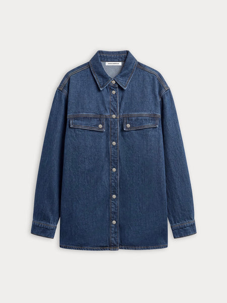 The Denim Overshirt in Indigo1339
