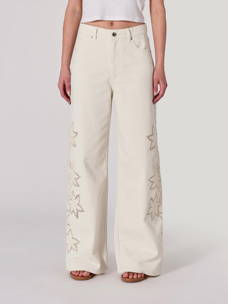 Relaxed Sailor Long in In Bloom Cream